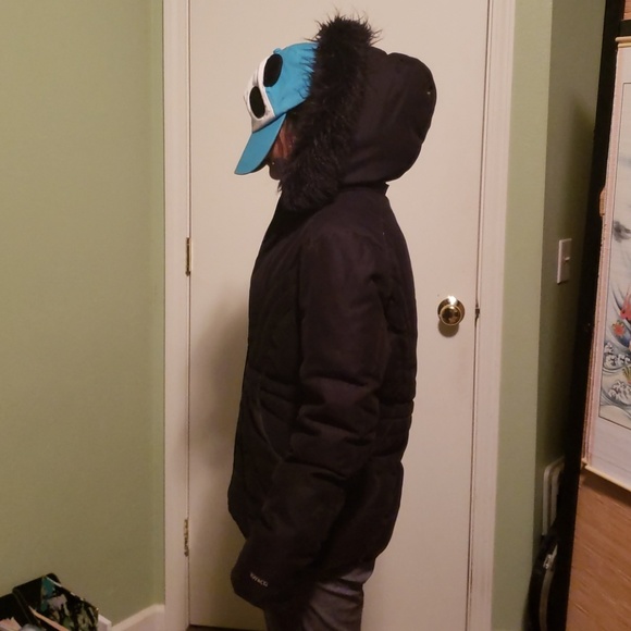 RW&CO black down winter jacket - Picture 2 of 3